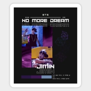 BTS: No More Dream Jimin Sticker